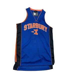 Vintage Starbury‎ Jersey Adult Stephon Marbury 3 NBA Basketball Mens Small